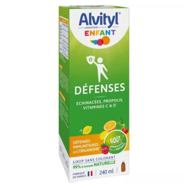 Alvityl Défenses Sirop 240 ml