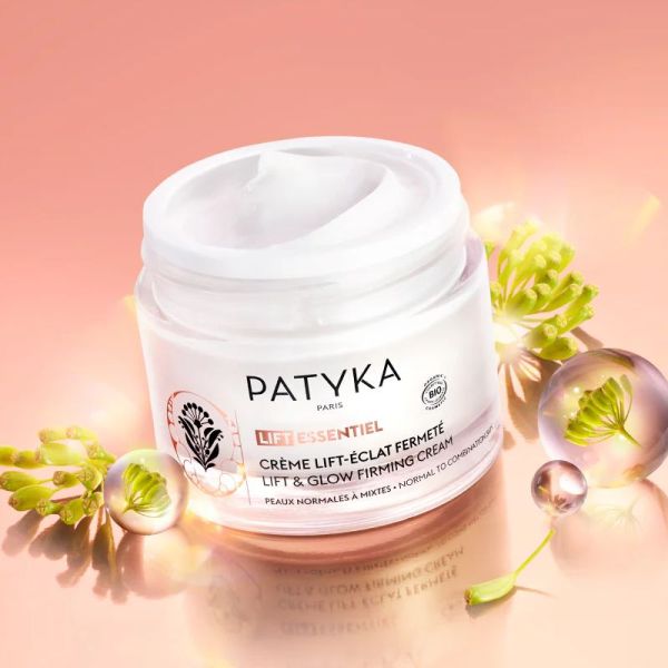 Patyka lift essentiel crème lift-éclat fermeté bio peaux normales 50ml