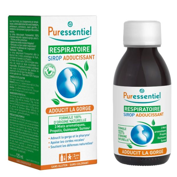 Puressentiel Respiratoire sirop adoucissant 125 ml