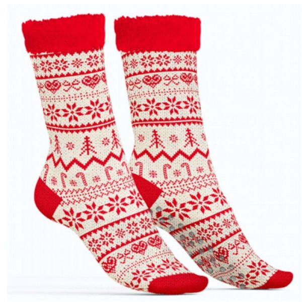 Ageti Sanosoin chaussette bien-être Aloé vera Noël 35-40