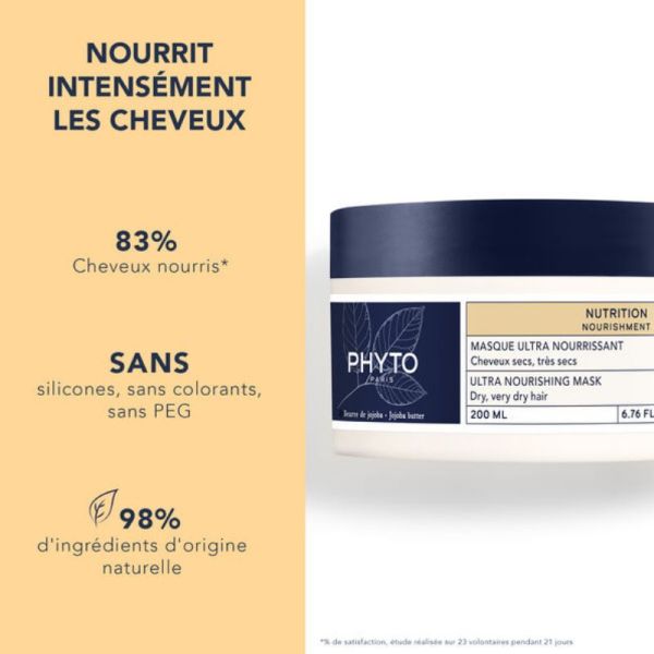 Phyto Nutrition masque ultra nourrissant 200ml