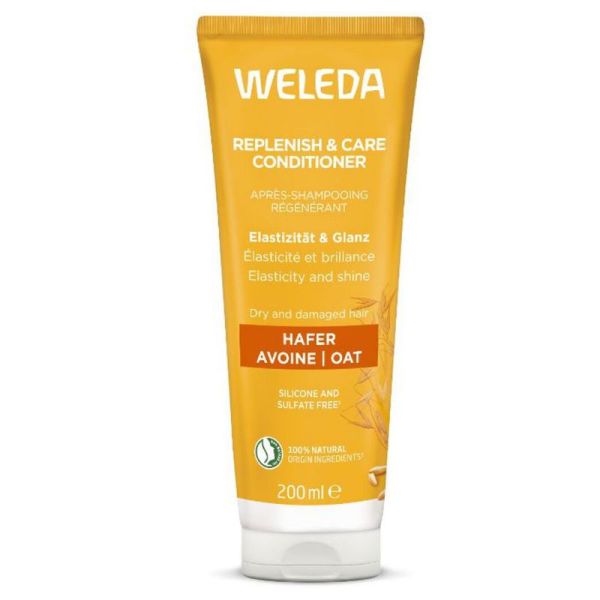 Weleda après-shampoing régénérant Avoine soin cheveux secs et abîmés 200ml