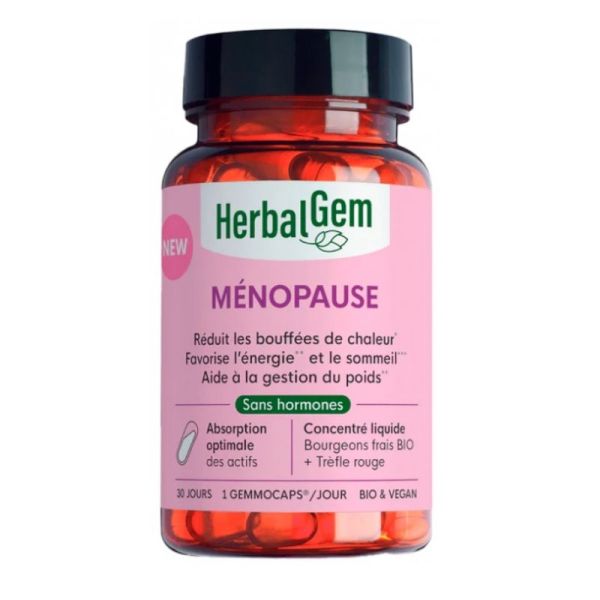 Herbalgem Ménopause Bio 30 Gélules