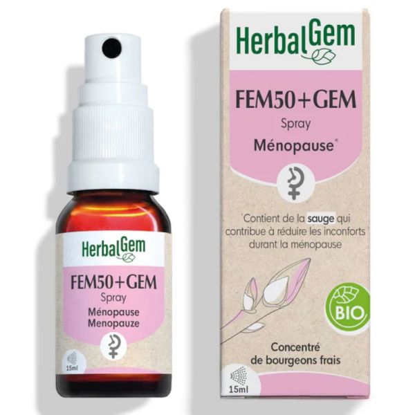 Herbalgem Fem50+Gem spray Bio 15 ml