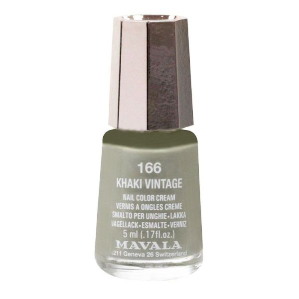 Mini color vernis à ongles 5ml 166 khaki vintage