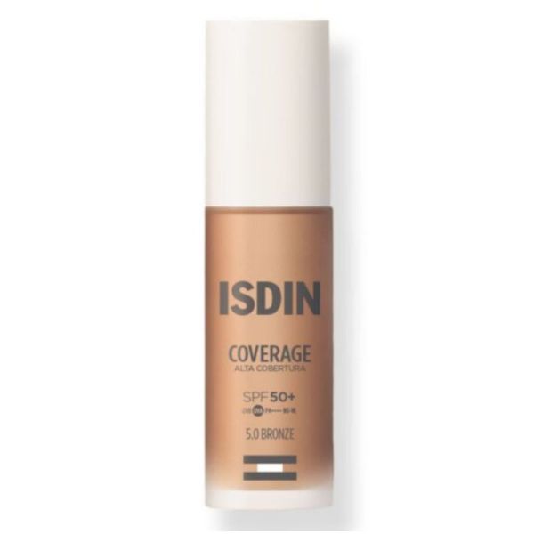 Isdin Coverage Fond de Teint Teinte 5.0 Bronze SPF50+ 30 ml