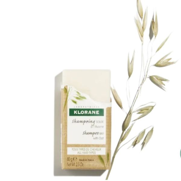 Klorane avoine shampoing solide 80g