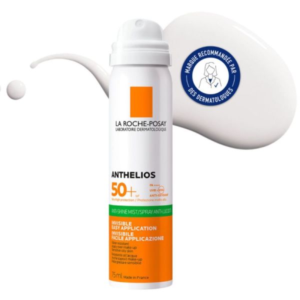 Roche Posay Anthelios brume anti brillance invisible SPF50 75ml
