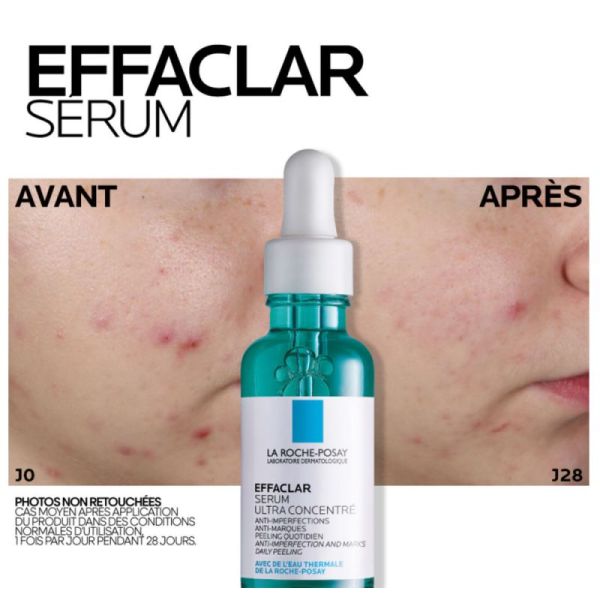 Roche Posay Effaclar sérum ultra concentré anti-imperfections 30ml