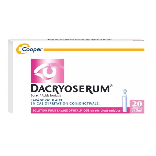 Cooper Dacryoserum Solution Ophtalmique 20 x 5 ml