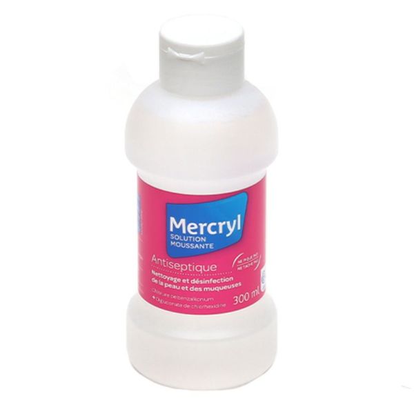 Mercryl solution moussante antiseptique 300 ml