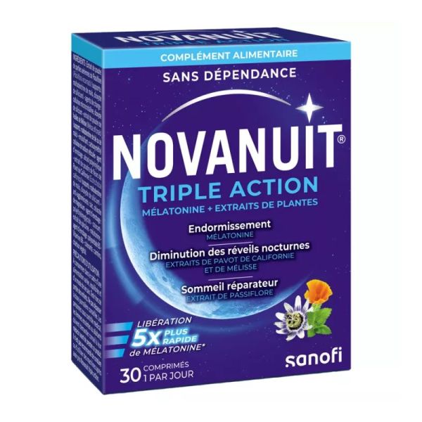 Novanuit sommeil 30 comprimés