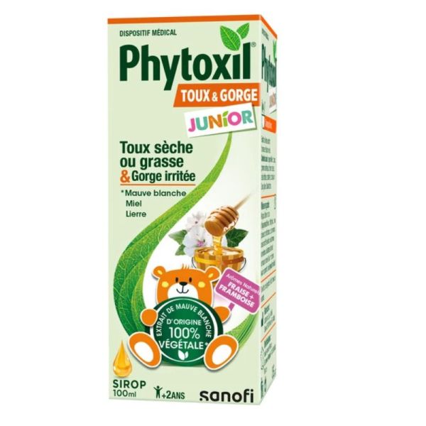 Phytoxil Junior Sirop Toux et gorge 100ml