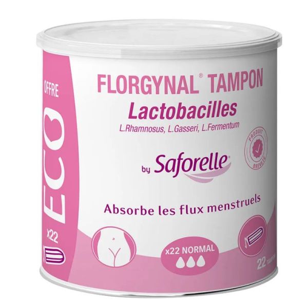 Saforelle Florgynal Tampon 22 Normal