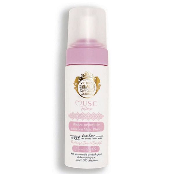 Musc Intime Musc Blanc mousse nettoyante 150ml