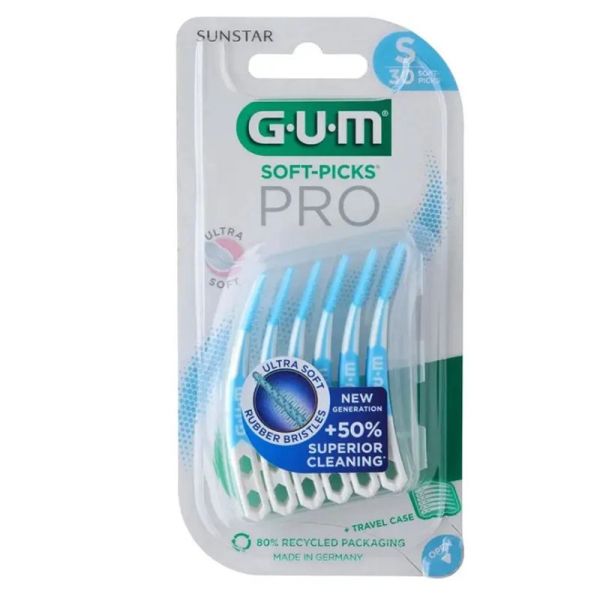 Gum Soft-Picks bâtonnets interdentaires Pro Small x30