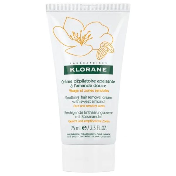 Crème Dépilatoire Apaisante Visage 75ml