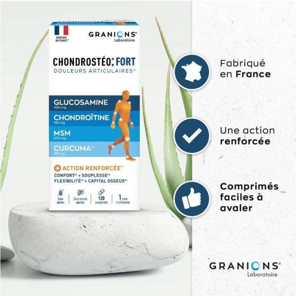 Granions Chondrostéo+ Fort articulations 120 comprimés