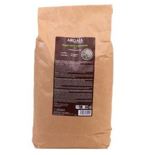 Argaia argile Verte concassée 3Kg