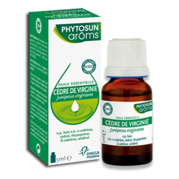 Phytosun Arôms huile essentielle Cèdre de Virginie 5ml