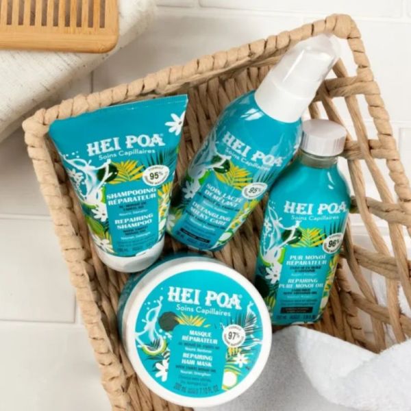 Hei Poa masque réparateur Monoï de Tahiti 200ml