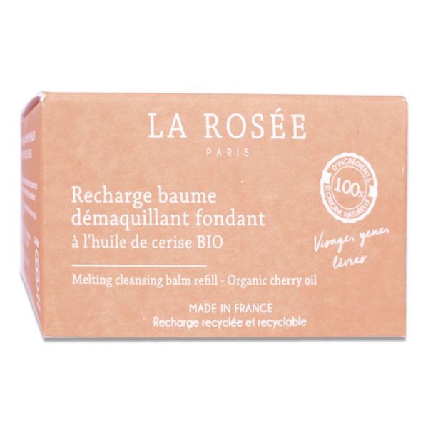 La Rosee baume démaquillant fondant recharge 90ml