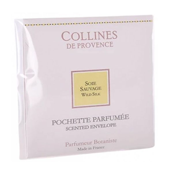 Collines de Provence Pochette Parfumée Couture Senteur Soie Sauvage