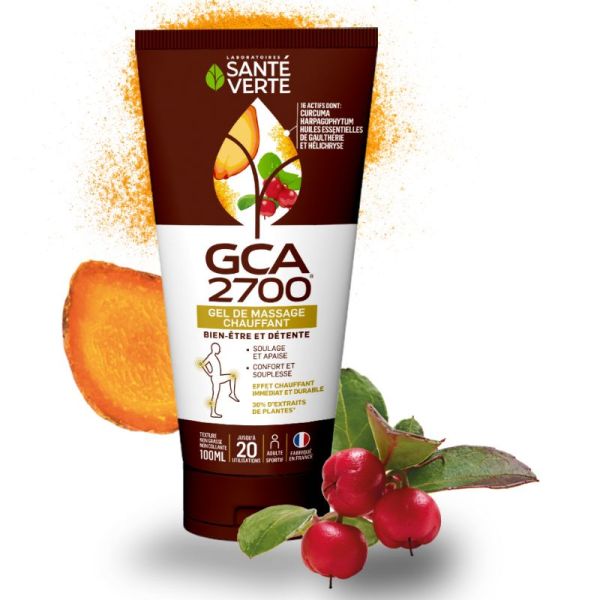 Sante Verte GCA 2700 gel de massage chauffant 100ml