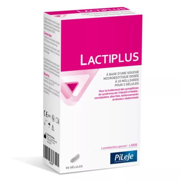 Pileje Lactiplus Lactobacillus Gasseri 56 gélules