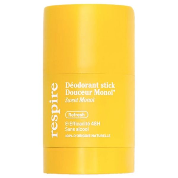 Respire Déodorant Stick Douceur Monoï Bio 50g