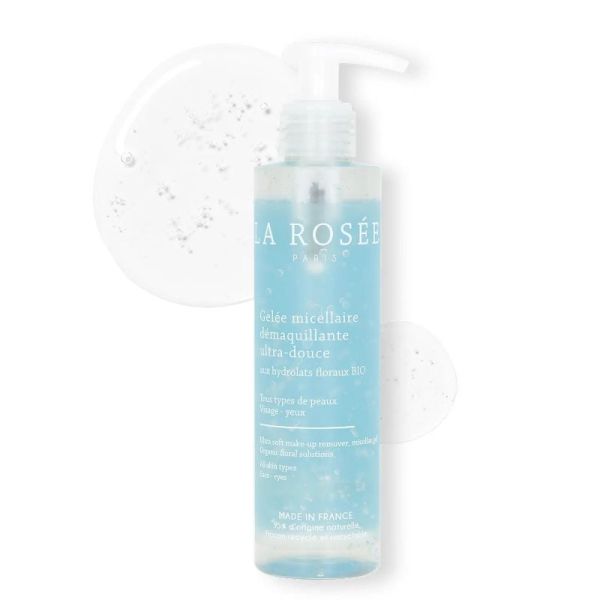 La Rosée gelée micellaire démaquillante aux hydrolats floraux 195ml