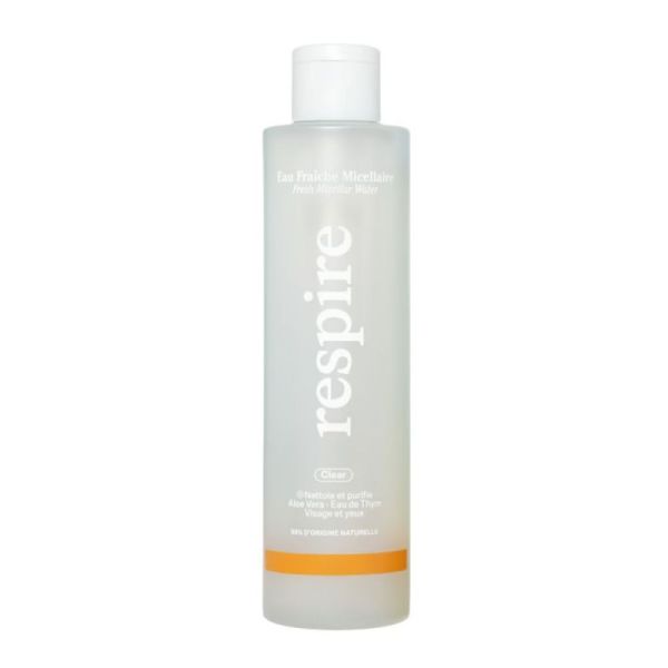Respire eau micellaire visage et yeux 200ml