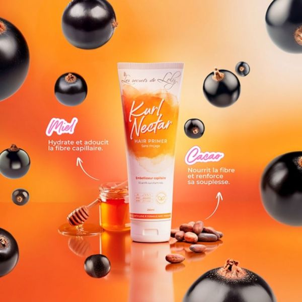 Les Secrets de Loly Kurl Nectar crème sans rinçage réparatrice et hydratante 250ml