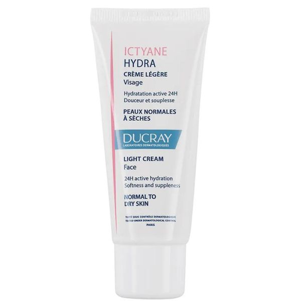 Ducray Ictyane hydra crème légère visage 40ml