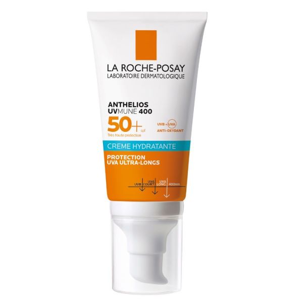 Anthelios Uvmune 400 crème solaire visage parfumée SPF50+ 50ml