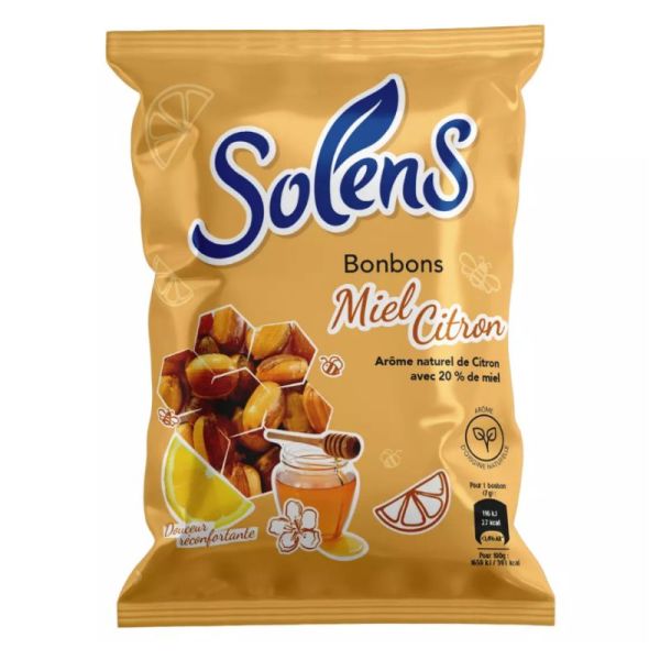 Solens Pastilles miel-citron 100g