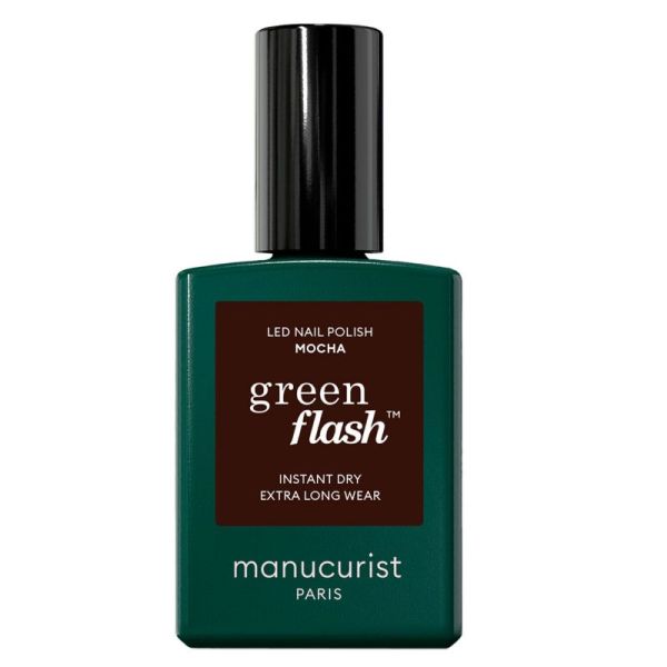 Manucurist Green Flash vernis semi permanent Mocha 15ml