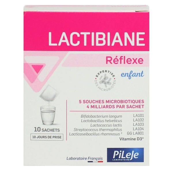 Lactibiane Réflexe enfant 10 sachets x 1g
