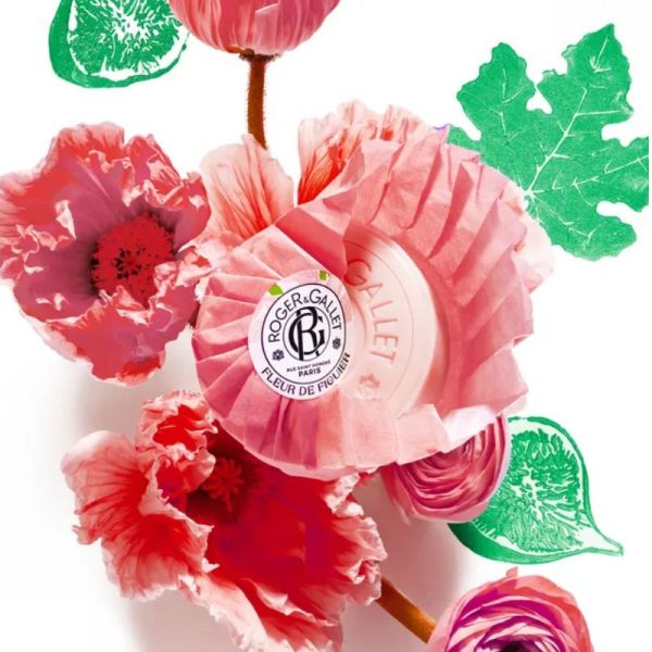 Roger & Gallet Fleur de Figuier 3 savons bienfaisants de 100g