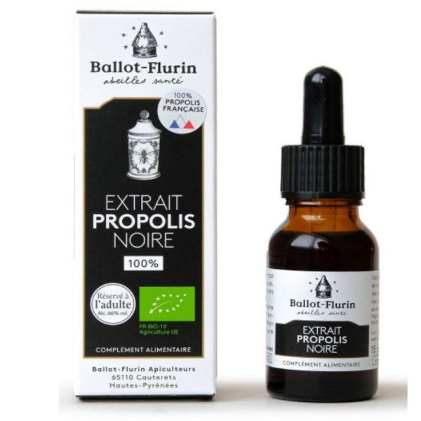Ballot-Flurin Extrait De Propolis Noire Bio 15ml