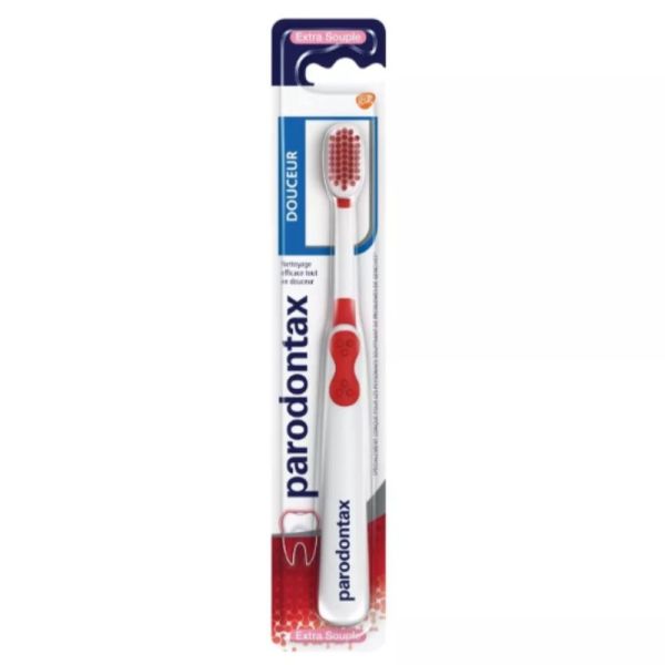 Parodontax brosse à dents douceur extra souple – Coloris aléatoire