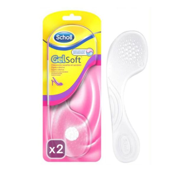 Scholl semelles GelSoft chaussures ouvertes 35-40,5 1 paire