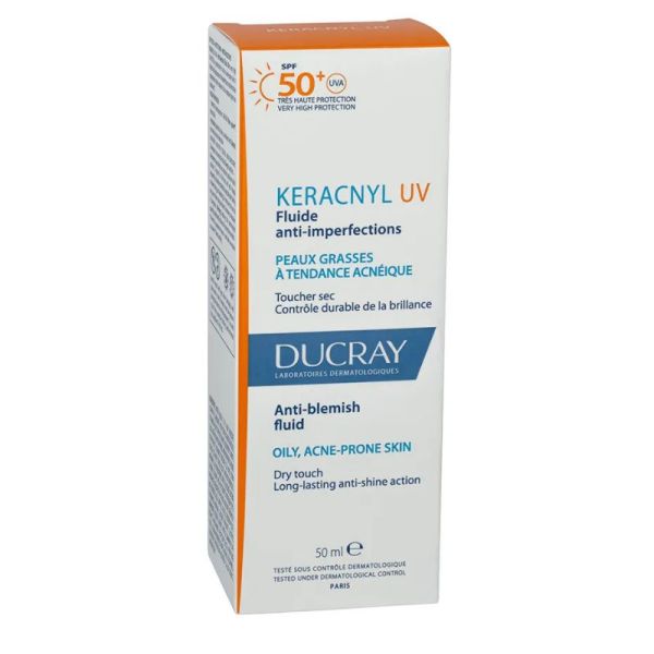 Ducray Keracnyl fluide anti imperfections SPF50+ fluide anti imperfections 50ml