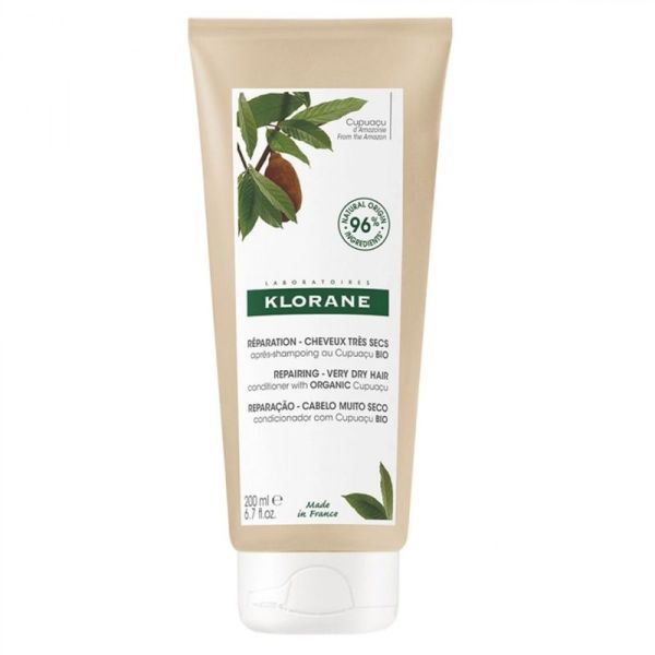 Klorane baume après-shampoing au Cupuaçu 200ml