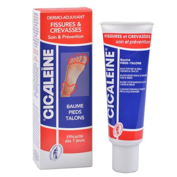 Cicaleïne Fissures et Crevasses Baume Pieds et Talons 50 ml