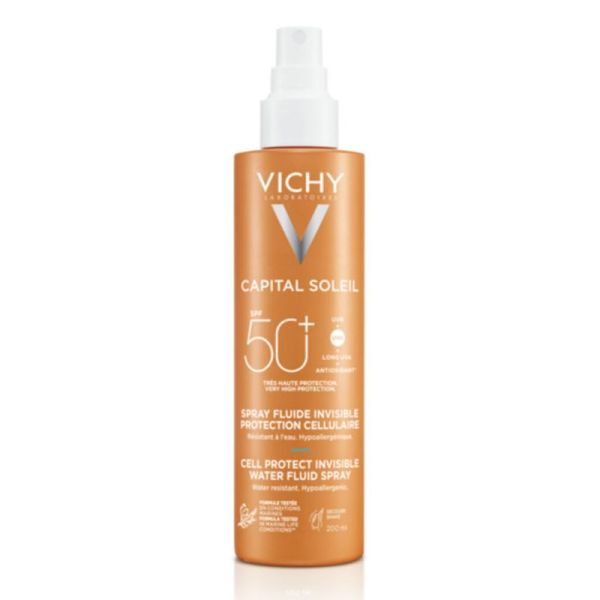 Vichy Capital Soleil spray fluide invisible SPF50+ 200ml