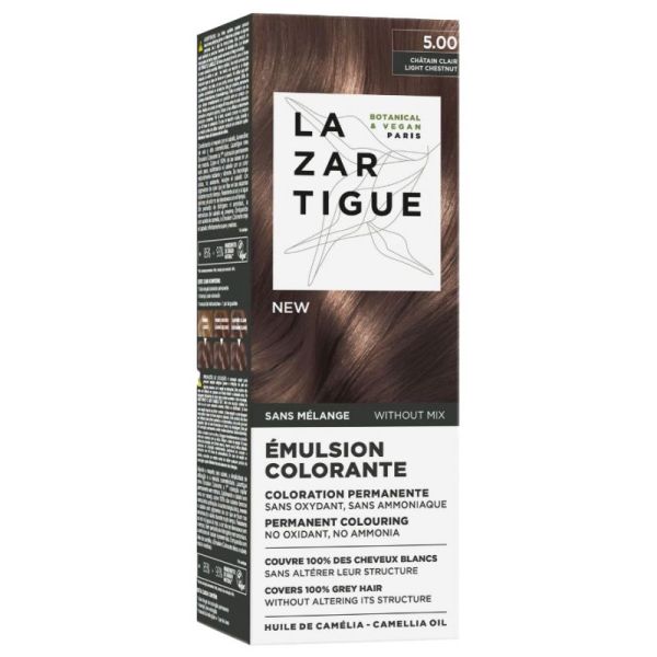 Lazartigue Émulsion Colorante 5.00 Châtain Clair