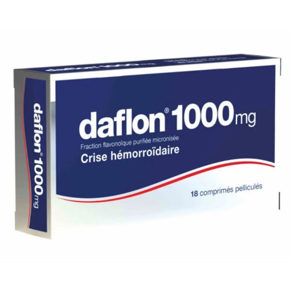 Daflon 1000mg 18 comprimés