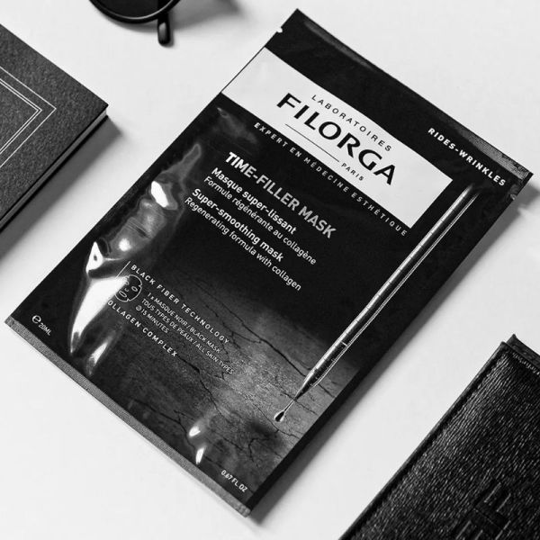 Filorga Time-Filler Masque visage tissu au collagène anti rides 23g
