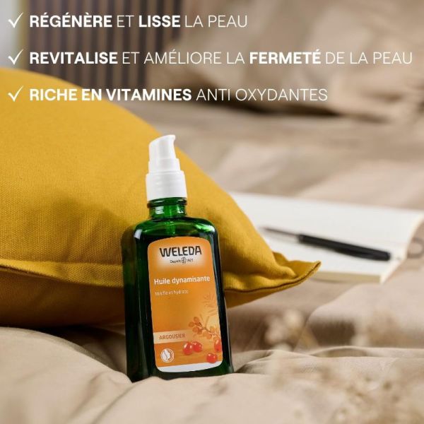 Weleda huile dynamisante à l'argousier 100ml